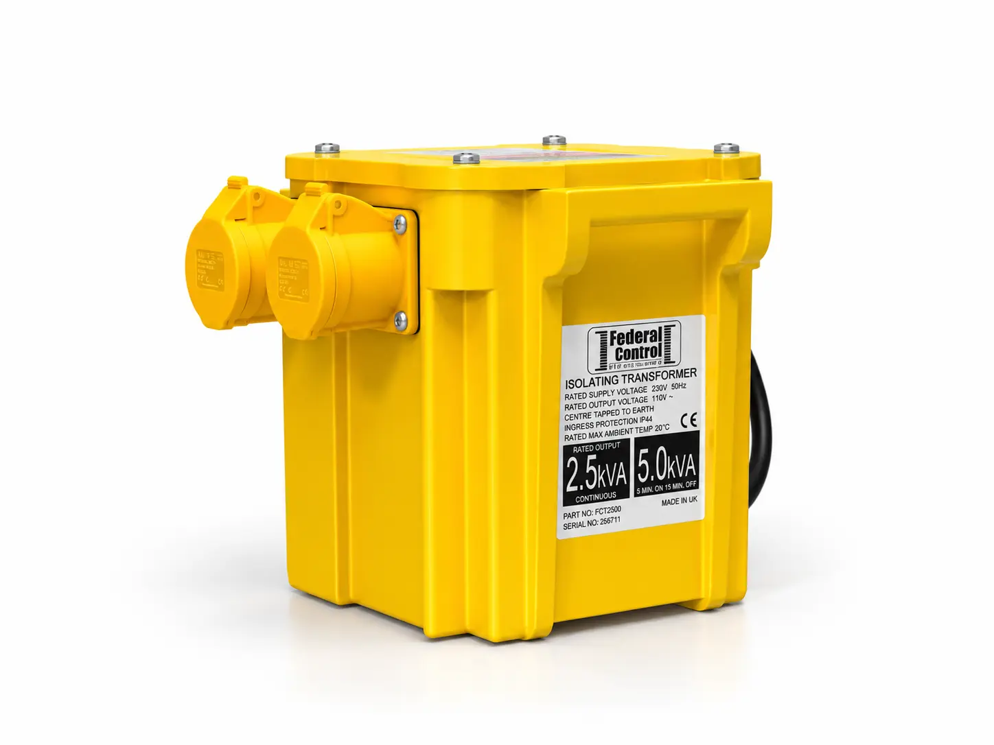 Carroll & Meynell 5 kVA Portable Transformer